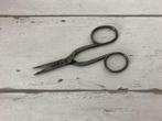 Antieke Franse ijzeren schaar voor decoratie, Ophalen of Verzenden