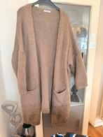 Mooie bruine gebreide cardigan Moonshine maat 54, Kleding | Dames, Ophalen of Verzenden, Zo goed als nieuw, Bruin, Trui of Vest
