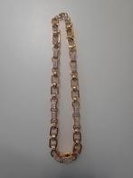 Iced out ketting, Sieraden, Tassen en Uiterlijk, Kettingen, Ophalen of Verzenden, Nieuw, Goud, Overige materialen