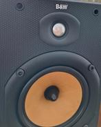 B&W DM605S2 zeldzaam!, Zo goed als nieuw, 120 watt of meer, Front, Rear of Stereo speakers, Ophalen