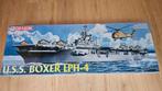 1/700 Dragon U.S.S. Boxer LPH-4, Hobby en Vrije tijd, Ophalen of Verzenden, Nieuw, 1:200 of kleiner, Overige merken