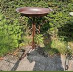 Groot Staand Vogelbad Vogel Voederschaal Smeedijzer Nieuw, Tuin en Terras, Ophalen of Verzenden, Nieuw