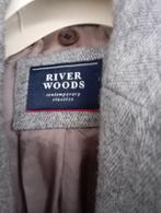 River Woods Heren Jas - Maat M, Maat 48/50 (M), Ophalen of Verzenden, Zo goed als nieuw, Grijs