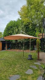 Zweefparasol - Kantelbaar & Verstelbaar, Tuin en Terras, Parasols, Kantelbaar, Gebruikt, Ophalen of Verzenden, Zweefparasol