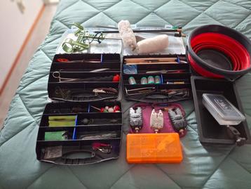 Complete Karper Set met Hengels, Verklikkers en Accessoires beschikbaar voor biedingen