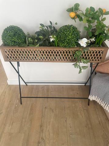 Plantenbak Binnen/Buiten + Kunstplanten Optioneel beschikbaar voor biedingen