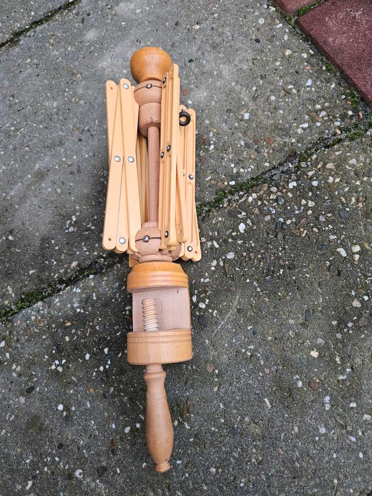 Houten Paraplu Haspel Wolwinder, Hobby en Vrije tijd, Breien en Haken, Gebruikt, Breien, Overige typen, Ophalen of Verzenden
