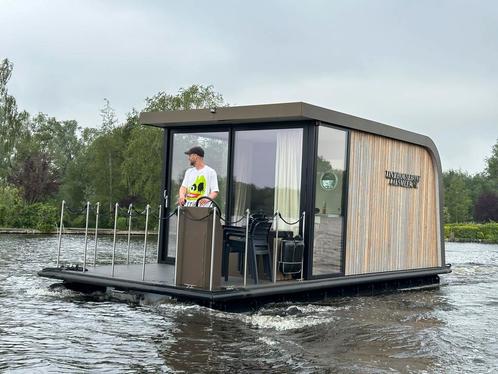Luxe woonboot Tinyhouseboat, Huizen en Kamers, Recreatiewoningen te koop, Noord-Holland, Overige soorten, A+