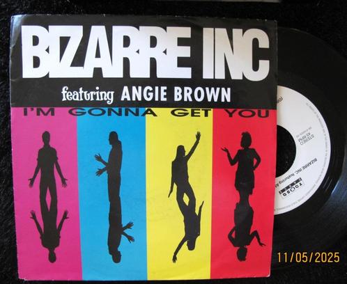 1992 Bizarre Inc Featuring Angie Brown – I'm Gonna Get You, Cd's en Dvd's, Vinyl Singles, Gebruikt, Single, Dance, 7 inch, Verzenden