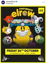 2 tickets voor elrow ade in amsterdam vrijdag 24 Oktober, Twee personen