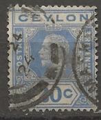 Ceylon, Postzegels en Munten, Verzenden, Zuid-Azië, Gestempeld