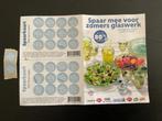 Zegels voor glaswerk van super BOON’s gratis, Ophalen of Verzenden, Winkel, Super of Benzinepomp, Volle spaarkaart