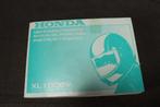 Honda XL1000V 1998 motorfiets instructie boekje XL 1000 V, Motoren, Handleidingen en Instructieboekjes, Ophalen of Verzenden, Honda