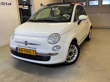 Fiat 500C 1.2 Lounge CABRIO AUT LMV PDC NETTE AUTO NAP APK beschikbaar voor biedingen