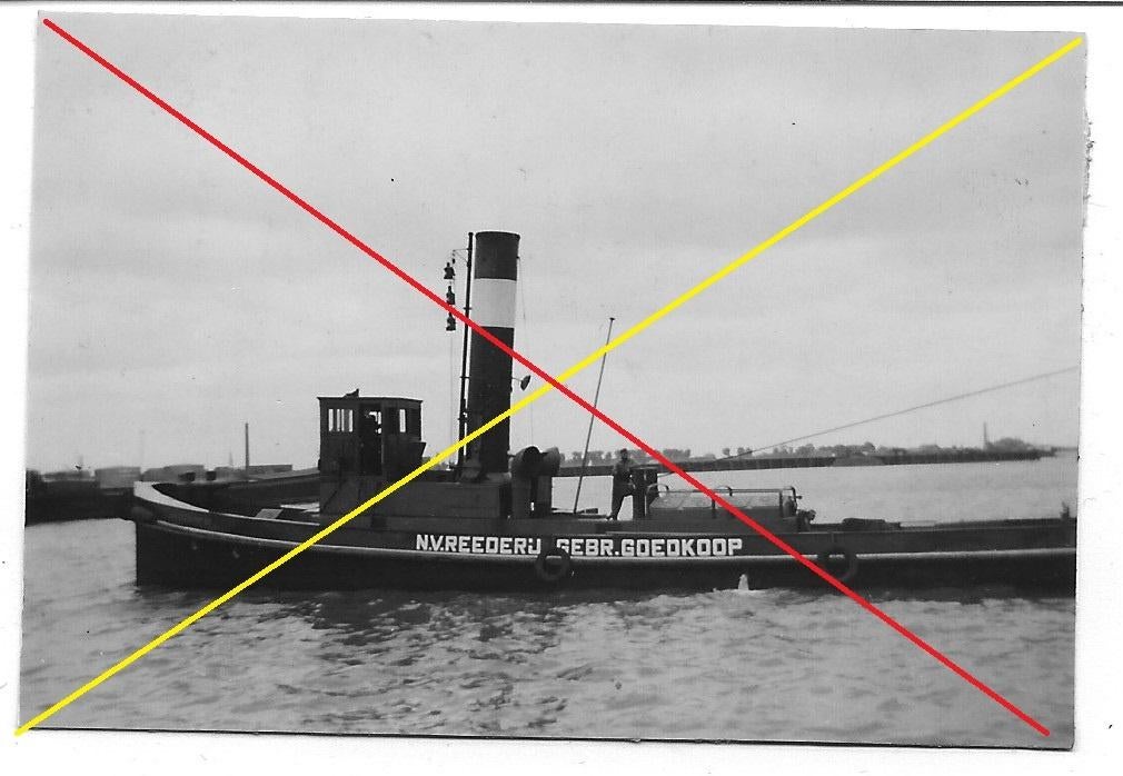 Foto's Jan Goedkoop Dzn - Goedkoop/Wijsmuller - 04, Ophalen of Verzenden, Gebruikt, Motorboot, Kaart, Foto of Prent