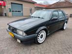Alfa Romeo Alfa-75 1.8 IE KAT U9 1992 Zwart, Auto's, Origineel Nederlands, Te koop, Benzine, 1779 cc
