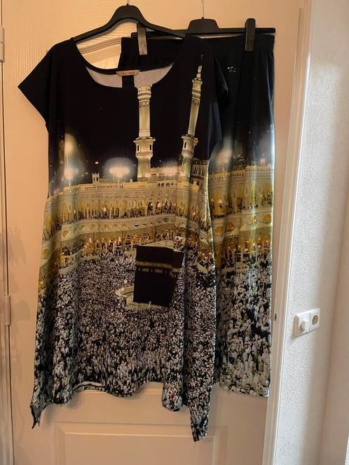 Set tuniek 50/52 Ferry Felder + broek met wijde pijpen, Kleding | Dames, Grote Maten, Nieuw, Broek of Spijkerbroek, Zwart, Ophalen of Verzenden