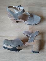 Softclox maat 38 zomerschoenen, Beige, Ophalen of Verzenden, Schoenen met hoge hakken, Zo goed als nieuw