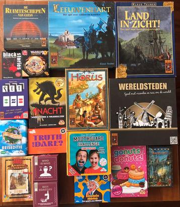 HOGE KORTINGEN - Diverse leuke kaart- en bordspellen beschikbaar voor biedingen