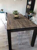 Eettafel merk WOOOD 180 x 85, Huis en Inrichting, Tafels | Eettafels, Eikenhout, Zo goed als nieuw, Vijf personen of meer, 150 tot 200 cm