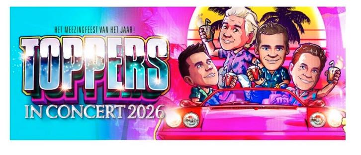 Toppers in concert 2026 2 x zitplaatsen, Tickets en Kaartjes, Evenementen en Festivals, Twee personen