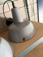 Industriële hanglampen, geëmailleerd grijs, Ophalen, Gebruikt, Metaal, Minder dan 100 cm