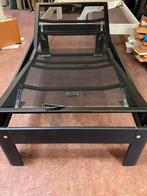 Te koop senioren Auping Aurond 100x200 deep donker blauw, Ophalen of Verzenden, Huis en Inrichting