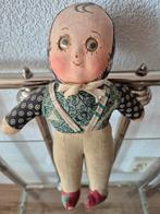 Vintage Stoffen Pop - 22cm, Ophalen of Verzenden