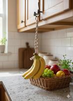 Prachtige Handgemaakte Macramé, Ophalen, Mand, Rond, Nieuw