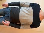 Armedangels grijs blauw bruin gestreepte pullover sweatshirt, Ophalen, Gedragen, Maat 48/50 (M), Blauw