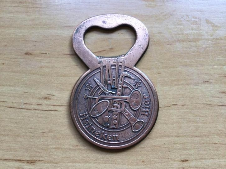 Flesopener firma Heineken bier, Verzamelen, Biermerken, Gebruikt, Flesopener, Heineken, Ophalen of Verzenden