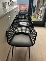 4 leuke stoeltjes, Tuin en Terras, Ophalen of Verzenden, Gebruikt, Metaal