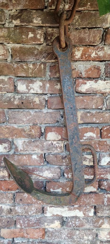 Vintage Metalen Anker, Antiek en Kunst, Antiek | Overige Antiek, Ophalen