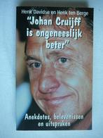 Johan Cruijff is ongeneeslijk beter, Ophalen of Verzenden, Zo goed als nieuw, Sport