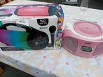 Cd speler en party box met microfoon, Audio, Tv en Foto, Radio's, Ophalen, Gebruikt, Radio
