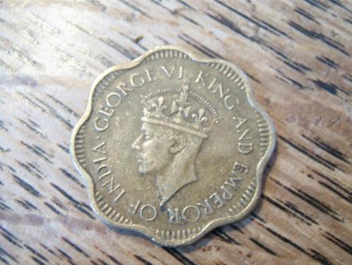 Ceylon 10 Cents 1944, WW2 #295, Postzegels en Munten, Munten | Oceanië, Losse munt, Verzenden