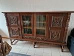 Mooie dressoir wandkast, Huis en Inrichting, Kasten | Dressoirs, Ophalen, Gebruikt, Glas, 200 cm of meer