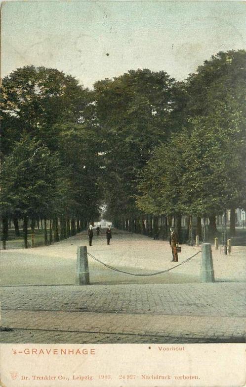 (381-031-003) s Gravenhage Voorhout, Verzamelen, Ansichtkaarten | Nederland, Zuid-Holland, Ophalen of Verzenden