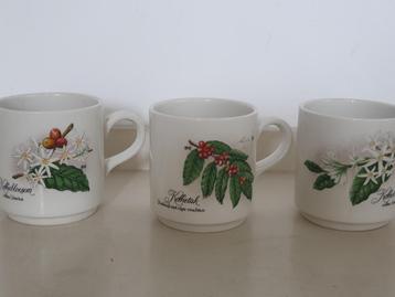 Villeroy & Boch , 3 kopjes. beschikbaar voor biedingen