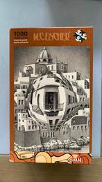 Puzzel Escher 1000 stukjes met poster, Gebruikt, Ophalen of Verzenden, 500 t/m 1500 stukjes, Legpuzzel