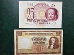 Mooie set 1945, Postzegels en Munten, Bankbiljetten | Nederland, Ophalen of Verzenden