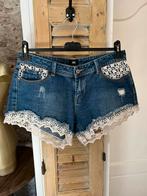 Dames Korte Broek Maat M, Maat 38/40 (M), Kort, Blauw, Ophalen of Verzenden