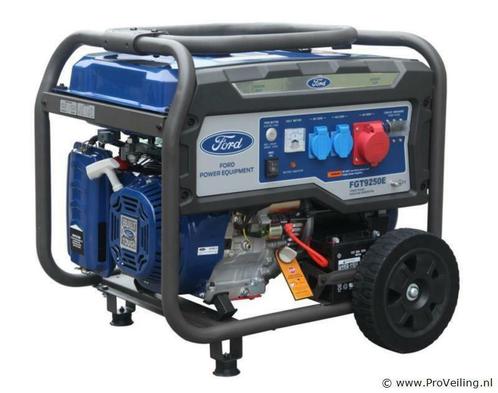 Online Veiling: Ford FGT9250E benzine stroomgenerator, Doe-het-zelf en Verbouw, Aggregaten, Nieuw