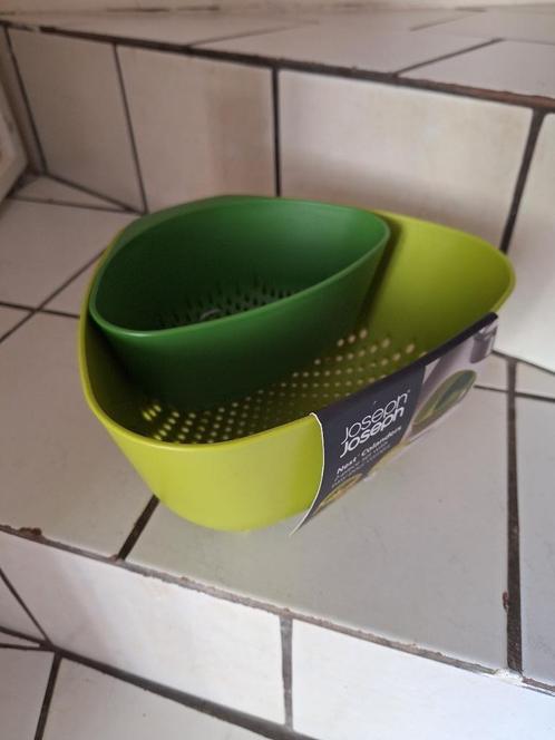 Joseph Joseph duo groen vergiet Nieuw, Huis en Inrichting, Keuken | Keukenbenodigdheden, Nieuw, Ophalen of Verzenden