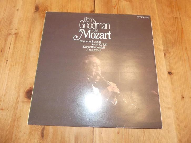 LP / Benny Goodman / Mozart / Klarinetconcert, Cd's en Dvd's, Vinyl | Klassiek, Zo goed als nieuw, Classicisme, 12 inch, Ophalen of Verzenden