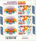 Europa postzegels Circus 2002, Na 1940, Ophalen of Verzenden, Postfris