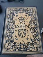 50 jaren gedenkboek Koningin Wilhelmina, Verzamelen, Gebruikt, Ophalen of Verzenden