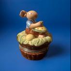 Villeroy & Boch Spring Decoration Dekseldoosje JongensBunny, Ophalen of Verzenden, Zo goed als nieuw