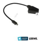 Loewe scart kabel adapter, Ophalen of Verzenden, Nieuw, Minder dan 2 meter, Scartkabel