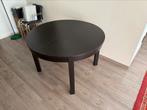 Ikea Bjursta rond, uitschuifbare eettafel, Huis en Inrichting, Ophalen, Gebruikt, 100 tot 150 cm, Rond